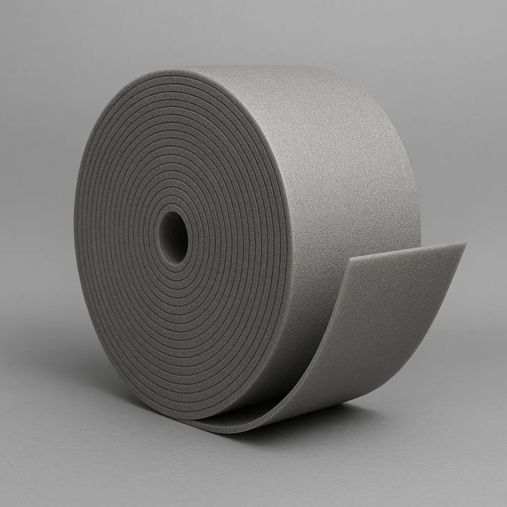 PE FOAM THERMAL ABU-ABU/GREY ROLL & SHEET – 3mm x 100cm x 200cm