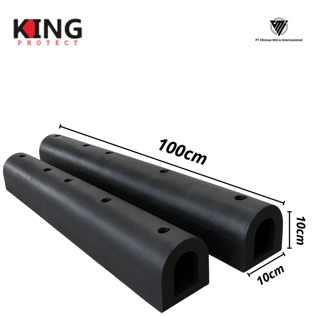 RUBBER LOADING DOCK BUMPER TYPE D - BANTALAN KARET