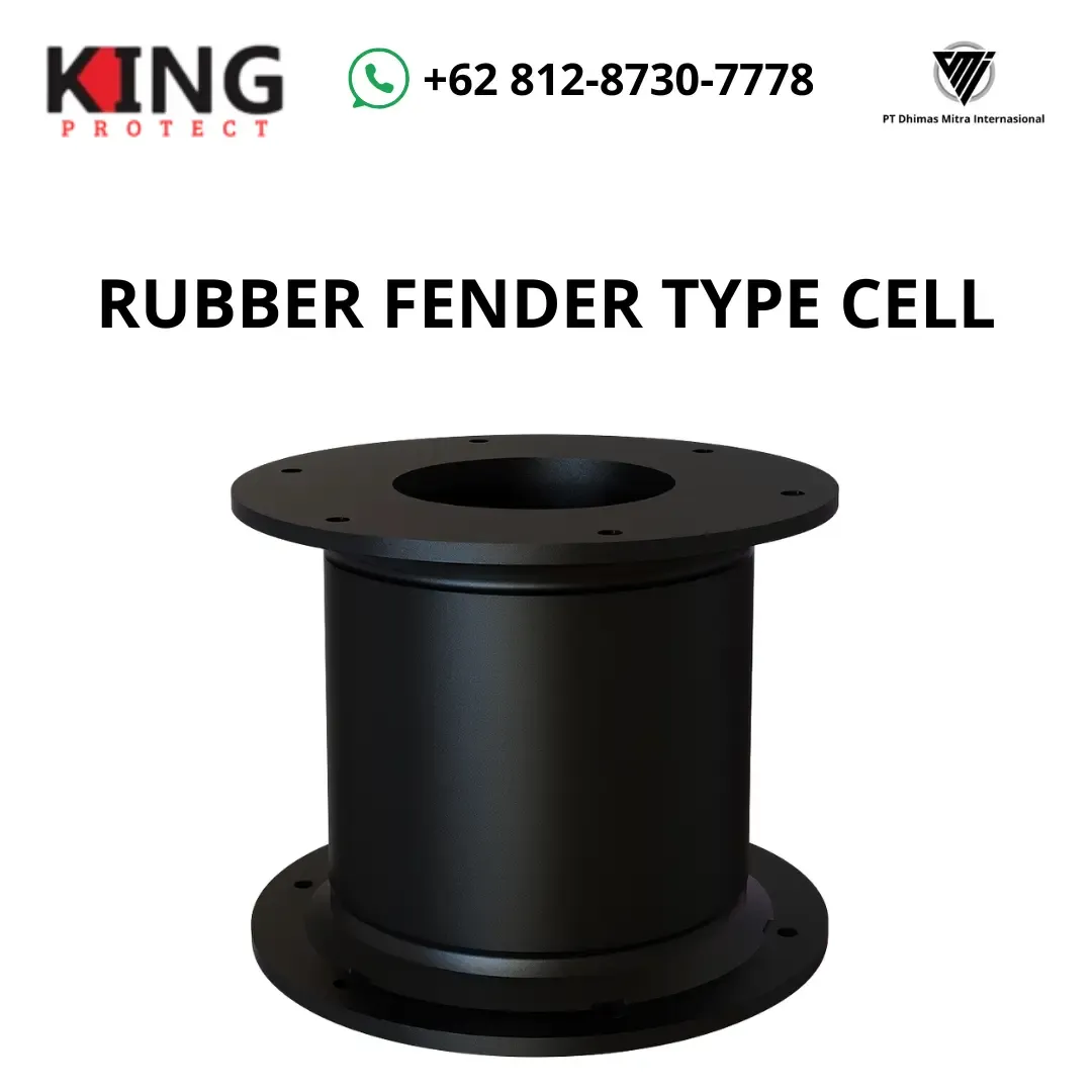 RUBBER FENDER TYPE CELL L400 - L3000 | KARET PELINDUNG BENTURAN KAPAL
